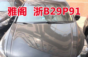 浙B29P91雅阁牌HG7241AB车辆