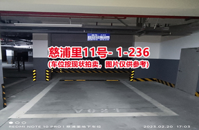 序号：236、慈浦里11号-1-236（交警验收编号微21）