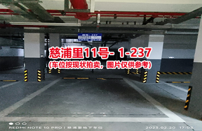 序号：237、慈浦里11号-1-237（交警验收编号221）