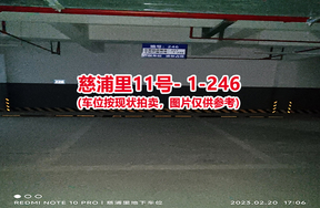 序号：246、慈浦里11号-1-246（交警验收编号227）