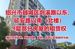 序号03：绍兴市越城区剡溪路以东、延安路以南（北楼）9层部分房屋租赁权