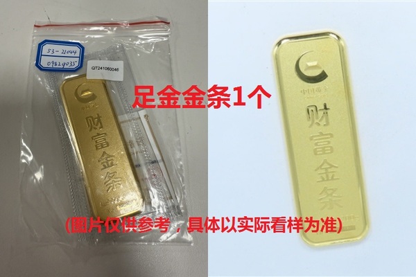 序号13：足金金条999.9‰，200g