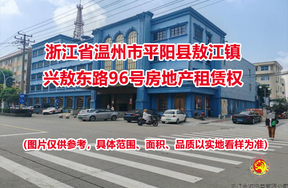 浙江省温州市平阳县敖江镇兴敖东路96号房地产租赁权