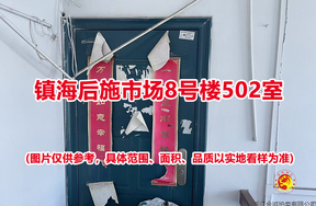 序号12：镇海后施市场8号楼502室