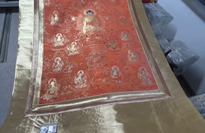 序号4，评估编号18083，唐卡，
尺寸（cm）：80×120