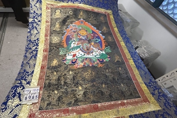 序号5，评估编号18085，唐卡，
尺寸（cm）：68×103