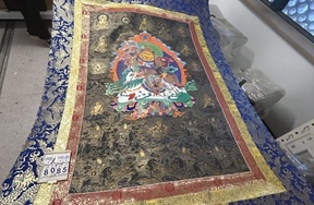 序号5，评估编号18085，唐卡，
尺寸（cm）：68×103