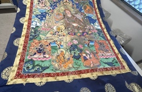 序号6，评估编号18086，唐卡，
尺寸（cm）：80×113