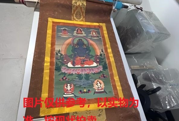 序号21，评估编号18075，唐卡，
尺寸（cm）：44×28