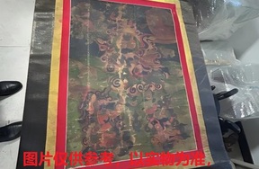 序号23，评估编号18087，唐卡，
尺寸（cm）：54.5×39
