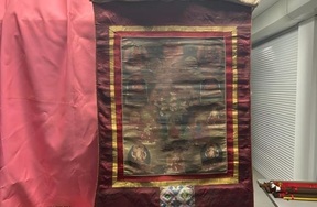 序号26，评估编号16006，唐卡，
尺寸（cm）：36×47