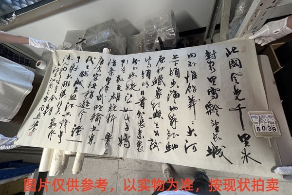 序号49，评估编号18039，
作者：周慧珺
作品：北国风光千里……