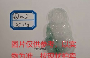 序号62，评估编号：QT220390025，翡翠挂件