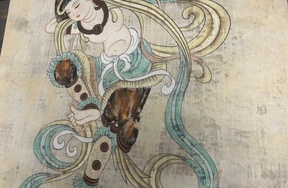 序号139，编号15033，
作者：黄峰
作品：反弹琵琶