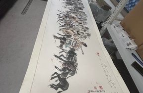 序号166，编号15331，
作者：努尔买买提
作品：西域风情