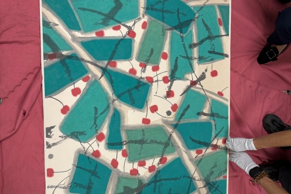 序号21，编号15444，
作者：张桂铭
作品：樱桃