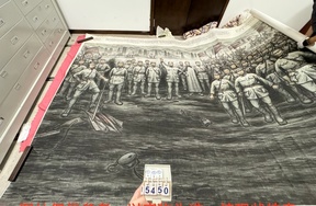 序号33，编号15450，
作者：黄嘉明、康金梅
作品：驰骋江淮