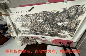 序号8，编号15456，
作者：周韶华、李宝林等
作品：秋山清韵图