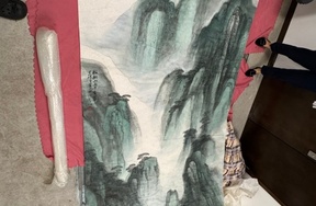 序号28，编号15437，
作者：蔡天雄
作品：黄山胜境