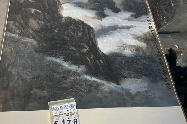 序号115，编号15178，
作者：萧海春
作品：云何天到晓图