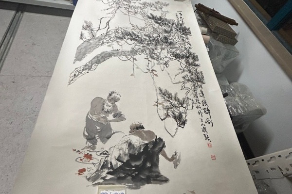 序号160，编号15375，
作者：朱新龙
作品：唐人诗意