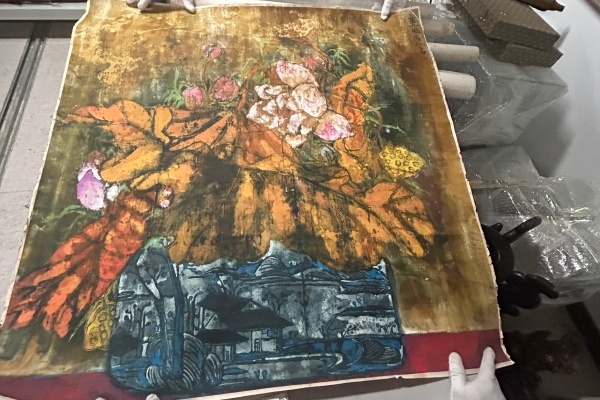 序号176，编号15377，
作者：毕鸣仁
作品：熏风