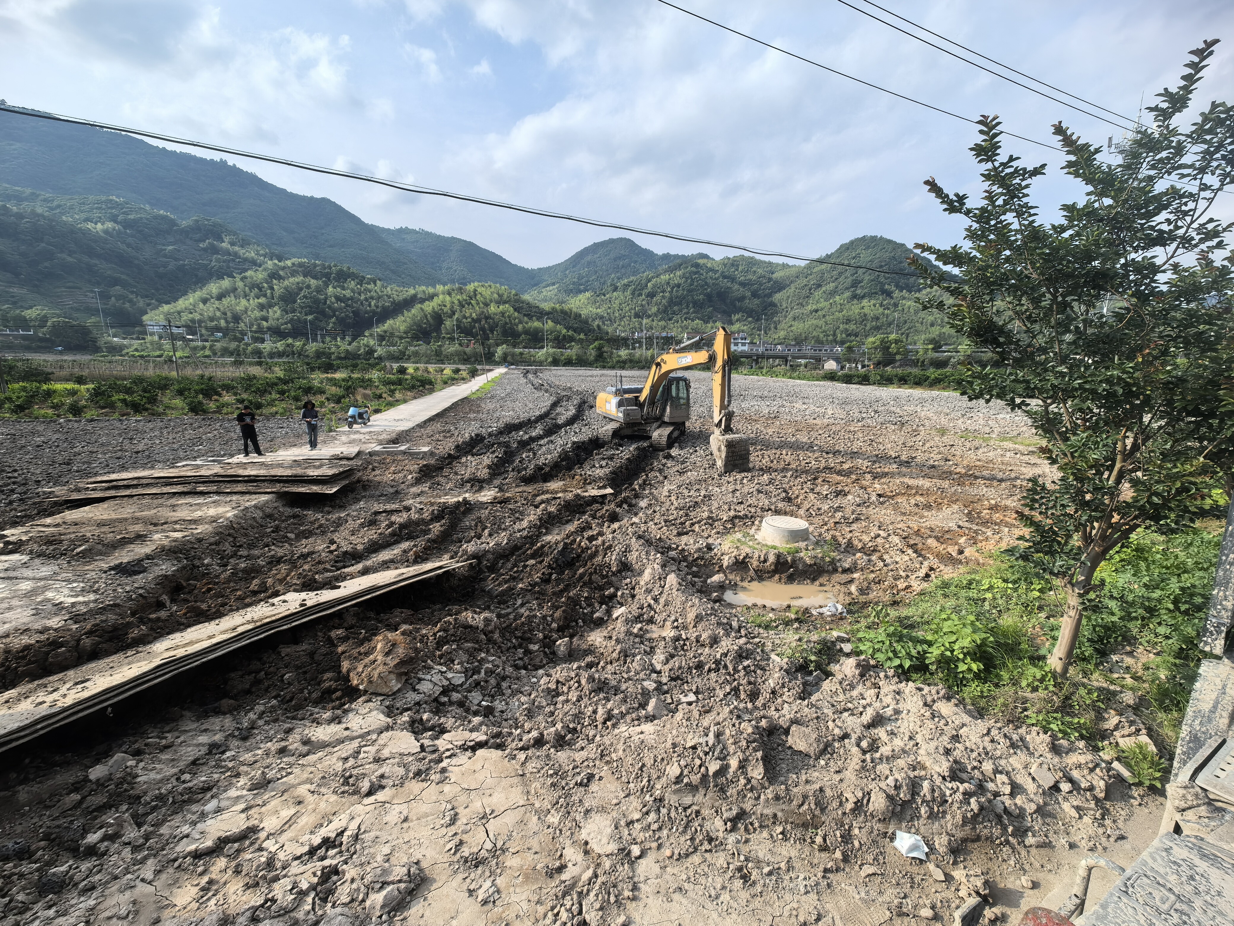 临海市沿江镇沿溪村复耕土地的租赁权