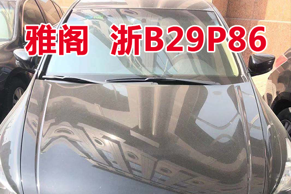 浙B29P86雅阁牌HG7241AB车辆