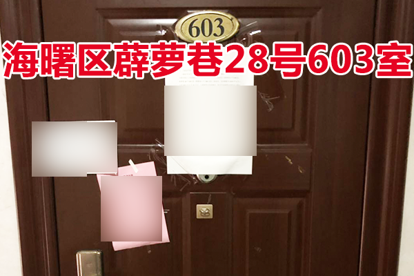 位于宁波市海曙区薜萝巷28号603室的住宅（灵桥小区）