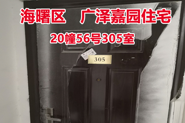 序号29：广泽嘉园20幢56号305