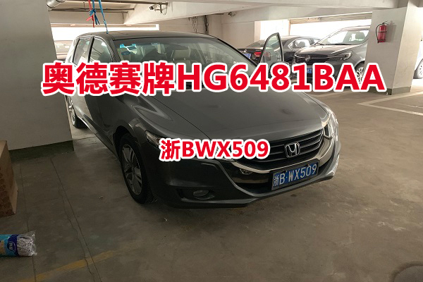 序号09:奥德赛牌HG6481BAA