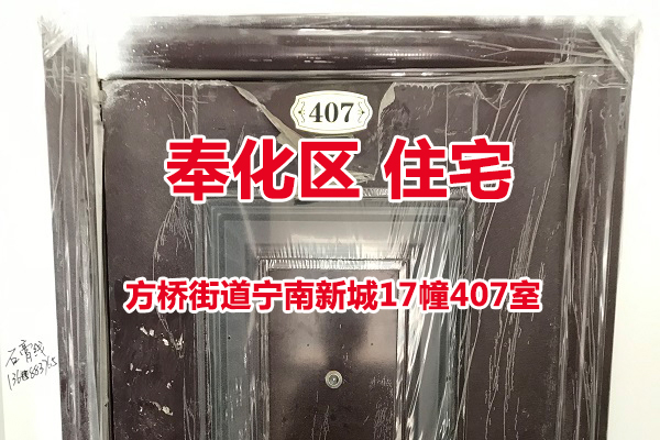 序号06：方桥街道宁南新城17幢407室