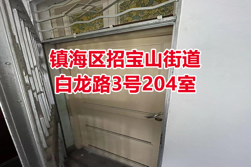 序号13：镇海区招宝山街道白龙路3号204室