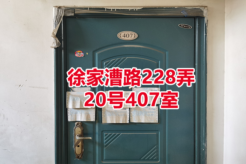 序号15：徐家漕路228弄20号407室