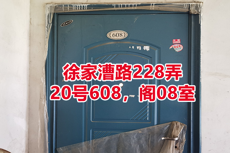 序号10：徐家漕路228弄20号608，阁08室