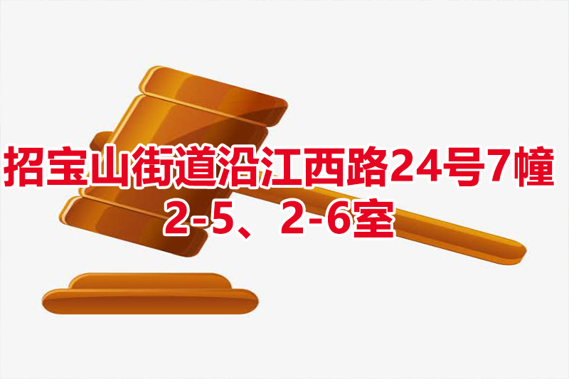 序号14：招宝山街道沿江西路24号7幢2-5、2-6室