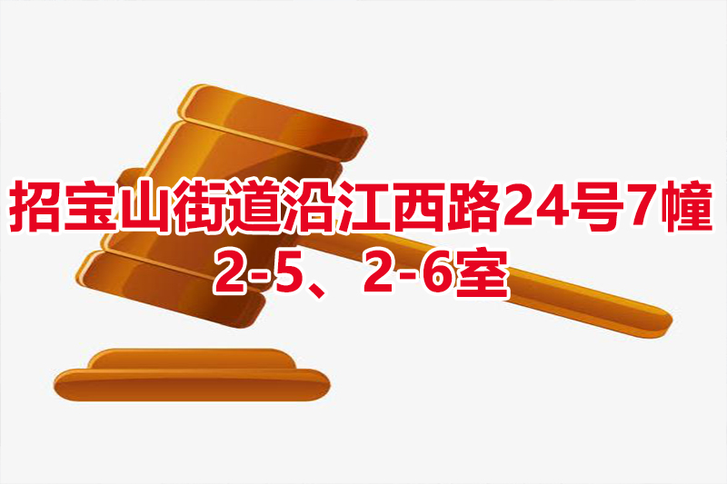 序号11：招宝山街道沿江西路24号7幢2-5、2-6室