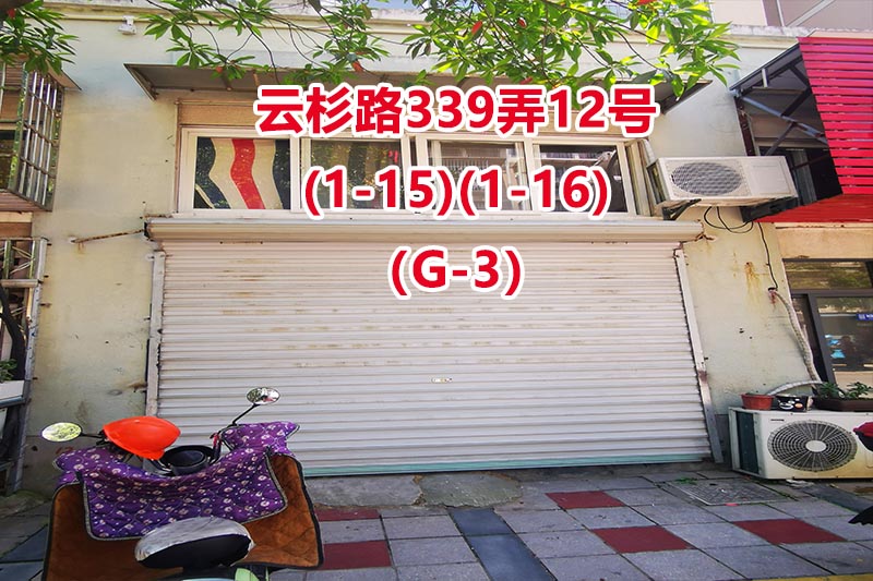 序号21：云杉路339弄12号(1-15)(1-16)（G-3）