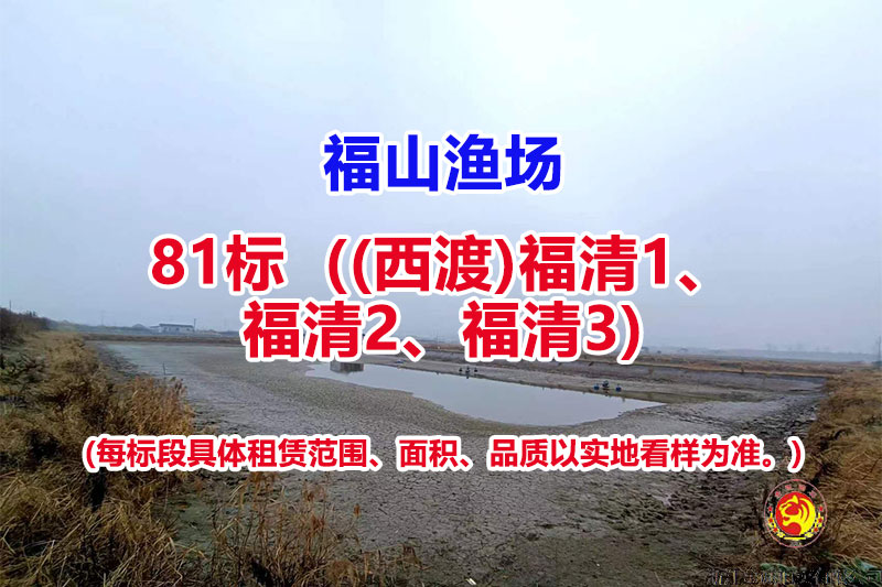 序号081：81标（(西渡)福清1、福清2、福清3）