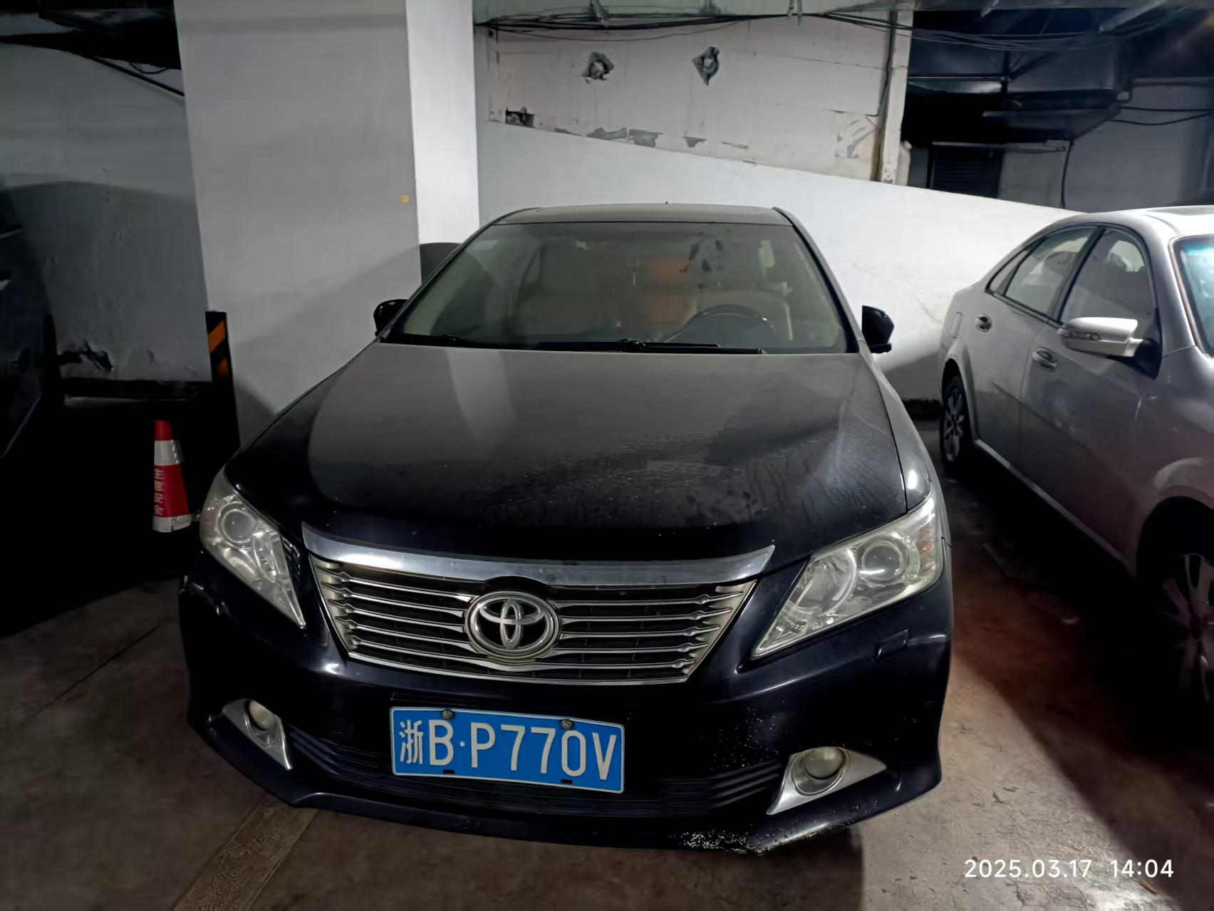 序号3：浙BP770V小型汽车（不含车牌）