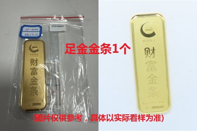 序号15：足金金条999.9‰，200g