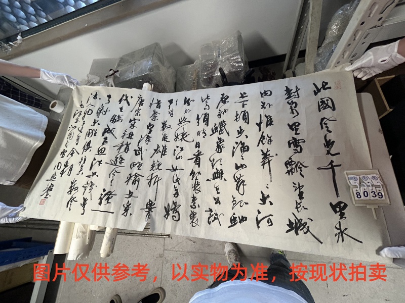 序号49，评估编号18039，
作者：周慧珺
作品：北国风光千里……