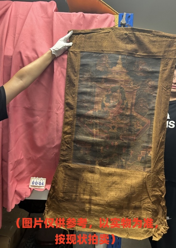 序号9,评估编号16004,唐卡,
尺寸(cm):62.7×45