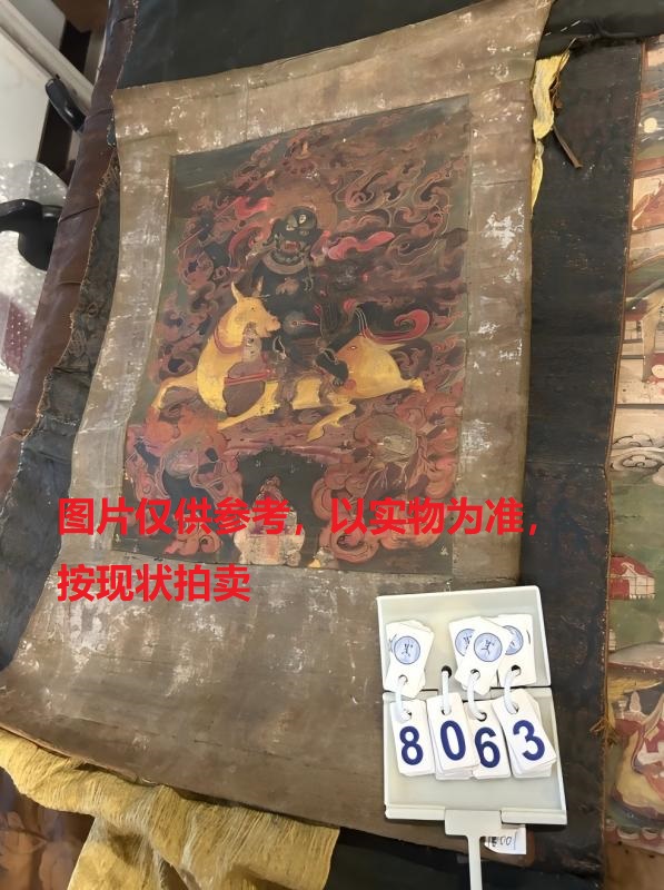 序号16,评估编号18063,唐卡,
尺寸(cm):24×33