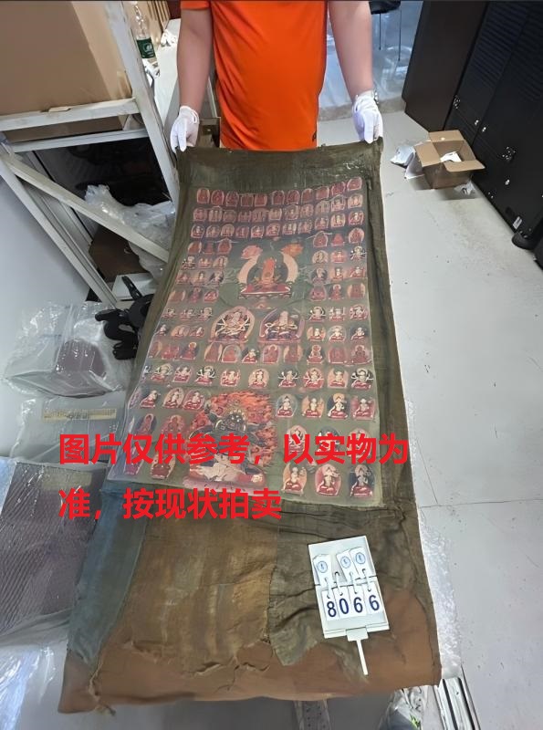 序号18,评估编号18066,唐卡,
尺寸(cm):54×91