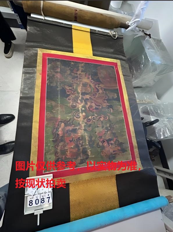 序号23,评估编号18087,唐卡,
尺寸(cm):54.5×39