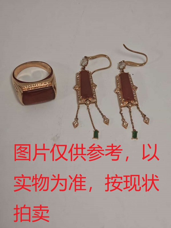 序号128，评估编号：81295、81296，翡翠饰品组包