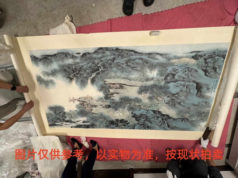 序号10，编号15436，
作者：车鹏飞
作品：山水