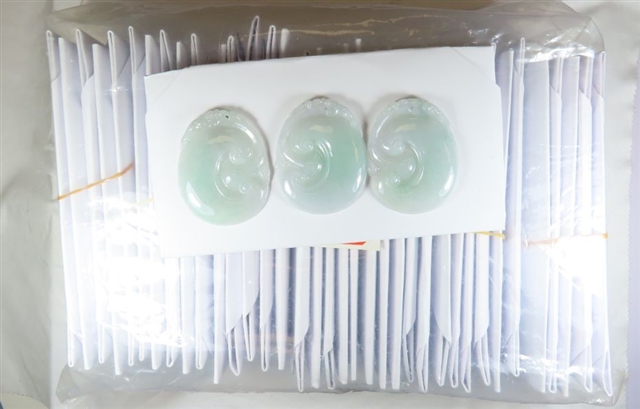 序号31，翡翠挂件，共110件