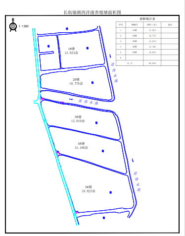 宁海县长街镇朝西洋港5口养殖塘 三年承包权